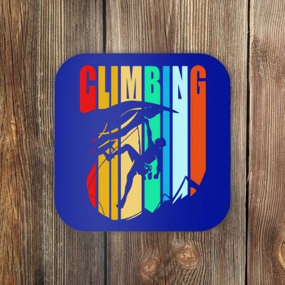 Climber Funny Rock Climbing Gift Coaster