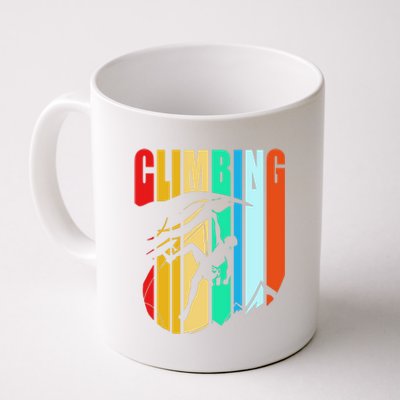 Climber Funny Rock Climbing Gift Coffee Mug