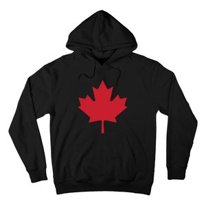 Canadian Flag Red Maple Leaf Canada Day Hoodie