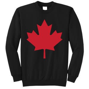 Canadian Flag Red Maple Leaf Canada Day Sweatshirt