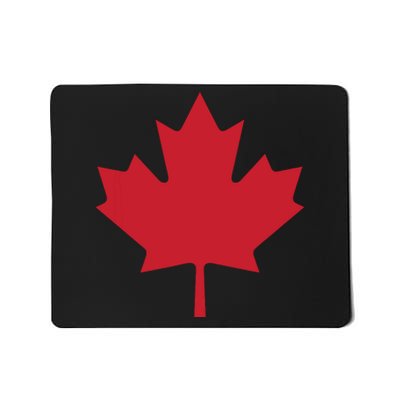 Canadian Flag Red Maple Leaf Canada Day Mousepad