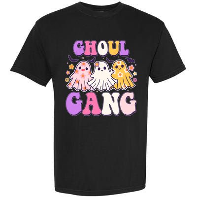 Cute Funny Retro Ghoul Gang Ghosts Garment-Dyed Heavyweight T-Shirt