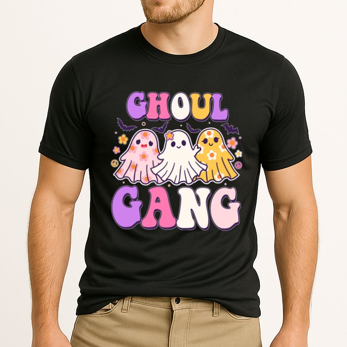 Cute Funny Retro Ghoul Gang Ghosts Performance Shirt