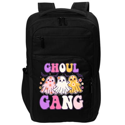 Cute Funny Retro Ghoul Gang Ghosts Impact Tech Backpack