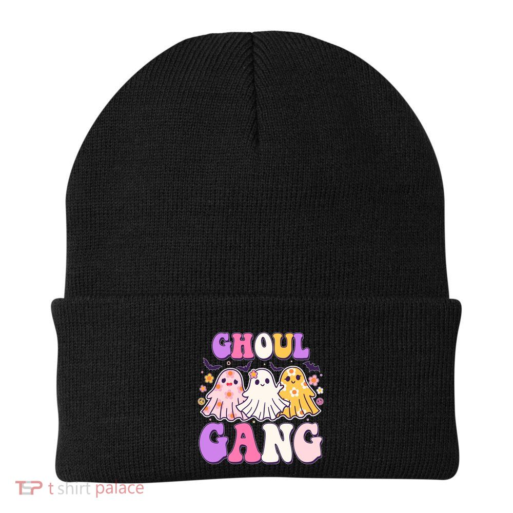 Cute Funny Retro Ghoul Gang Ghosts Beanie