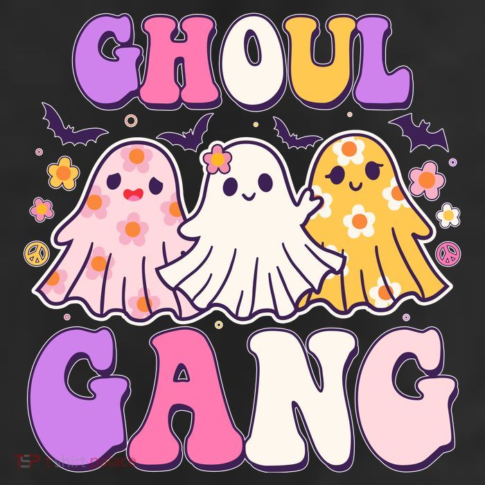 Cute Funny Retro Ghoul Gang Ghosts Beanie
