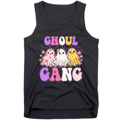 Cute Funny Retro Ghoul Gang Ghosts Tank Top