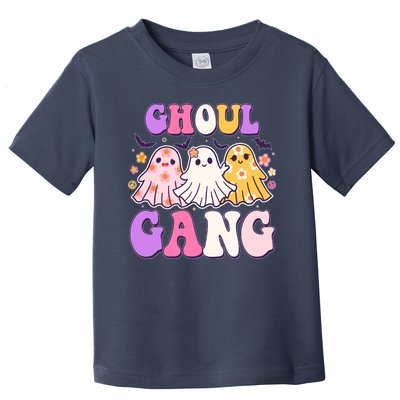 Cute Funny Retro Ghoul Gang Ghosts Toddler T-Shirt