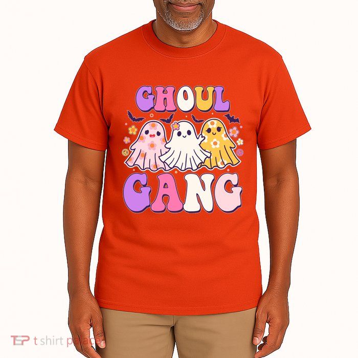 Cute Funny Retro Ghoul Gang Ghosts Tall T-Shirt