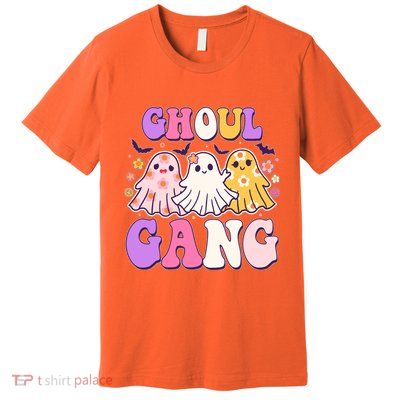 Cute Funny Retro Ghoul Gang Ghosts Premium T-Shirt
