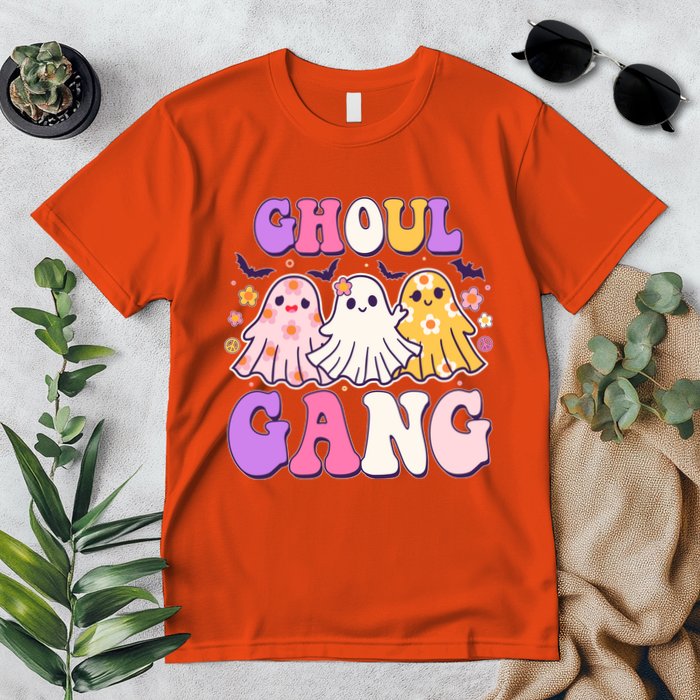 Cute Funny Retro Ghoul Gang Ghosts Premium T-Shirt