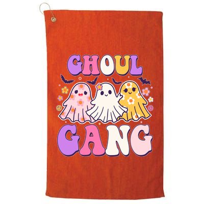 Cute Funny Retro Ghoul Gang Ghosts Golf Towel