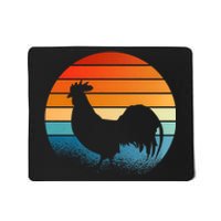 Chicken Farmer Retro Vintage Mousepad