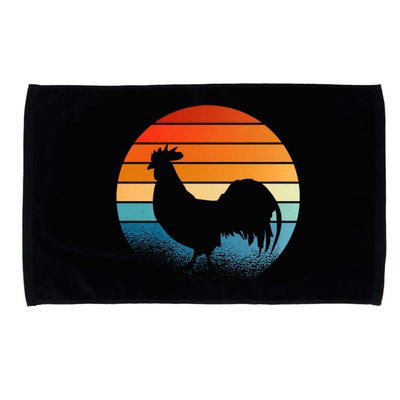 Chicken Farmer Retro Vintage Microfiber Hand Towel