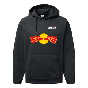 Checo Formula Racing Driver Fan Team Funny Hecho En Mexico Performance Fleece Hoodie