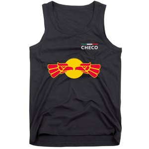 Checo Formula Racing Driver Fan Team Funny Hecho En Mexico Tank Top