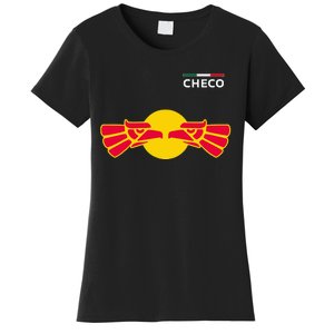 Checo Formula Racing Driver Fan Team Funny Hecho En Mexico Women's T-Shirt