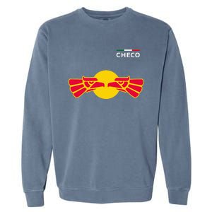 Checo Formula Racing Driver Fan Team Funny Hecho En Mexico Garment-Dyed Sweatshirt