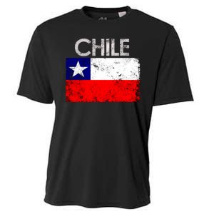 Chilean Flag Retro Chile Cooling Performance Crew T-Shirt