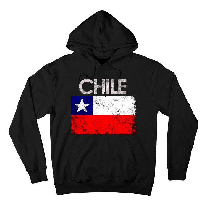 Chilean Flag Retro Chile Hoodie