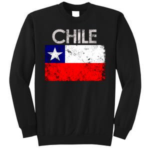 Chilean Flag Retro Chile Sweatshirt