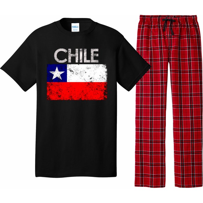 Chilean Flag Retro Chile Pajama Set