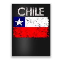 Chilean Flag Retro Chile Poster