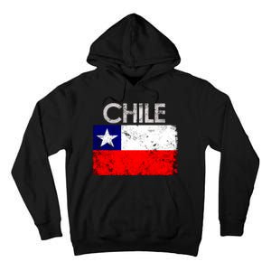 Chilean Flag Retro Chile Tall Hoodie