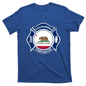 California Fire Rescue Firefighter Fire Uniform Duty Meaningful Gift T-Shirt