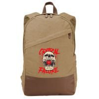 Critical Failure Roleplaying Game Cotton Canvas Backpack
