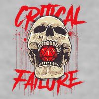 Critical Failure Roleplaying Game Ladies PosiCharge Tri-Blend Wicking Tank