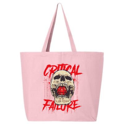 Critical Failure Roleplaying Game 25L Jumbo Tote