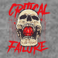 Critical Failure Roleplaying Game Tall Sweatshirt