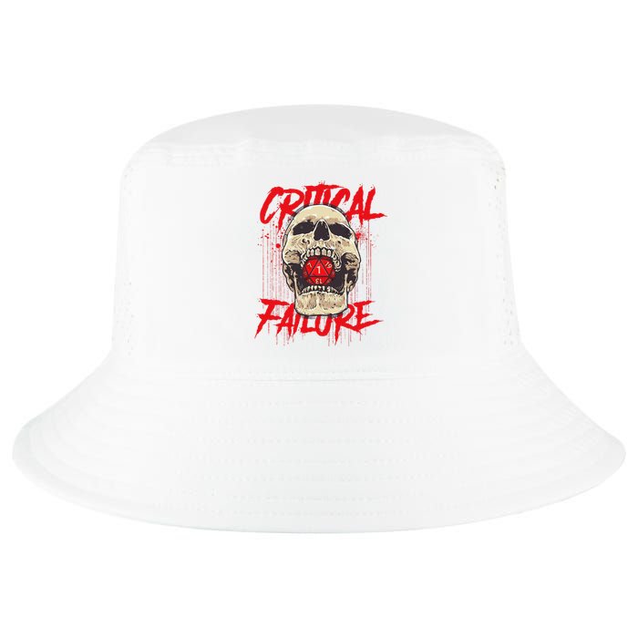 Critical Failure Roleplaying Game Cool Comfort Performance Bucket Hat