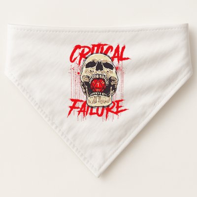 Critical Failure Roleplaying Game USA-Made Doggie Bandana