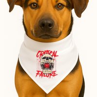 Critical Failure Roleplaying Game USA-Made Doggie Bandana