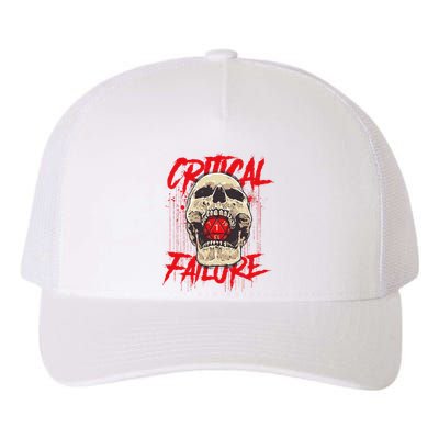 Critical Failure Roleplaying Game Yupoong Adult 5-Panel Trucker Hat