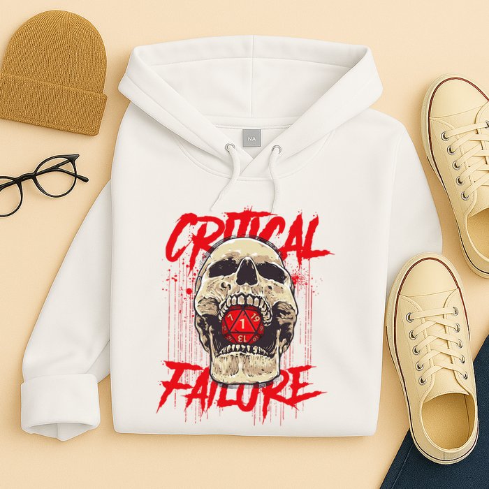 Critical Failure Roleplaying Game Hoodie