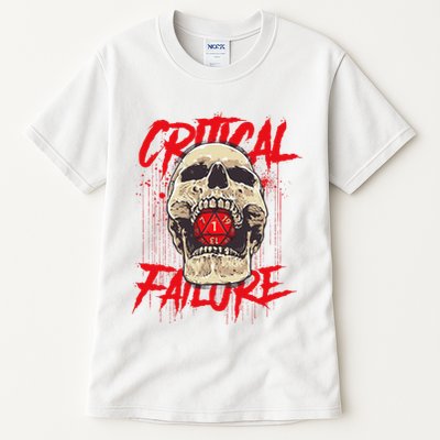 Critical Failure Roleplaying Game Tall T-Shirt