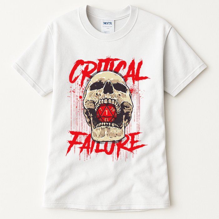 Critical Failure Roleplaying Game Tall T-Shirt