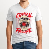 Critical Failure Roleplaying Game V-Neck T-Shirt