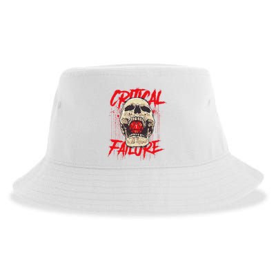 Critical Failure Roleplaying Game Sustainable Bucket Hat
