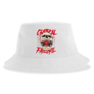 Critical Failure Roleplaying Game Sustainable Bucket Hat