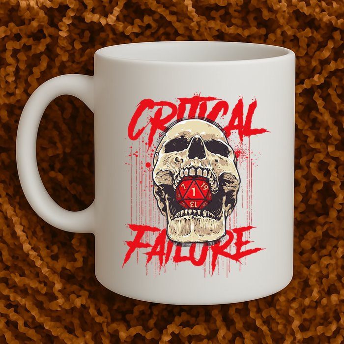 Critical Failure Roleplaying Game Mug