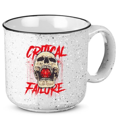 Critical Failure Roleplaying Game 15oz Campfire Ceramic Mug