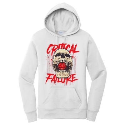 Critical Failure Roleplaying Game Women's Pullover Hoodie