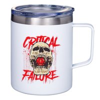 Critical Failure Roleplaying Game 12oz Stainless Steel Coffee Mug