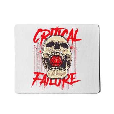 Critical Failure Roleplaying Game Mousepad