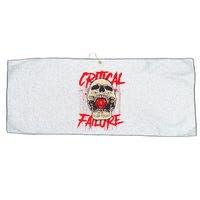 Critical Failure Roleplaying Game Large Microfiber Waffle Golf Towel