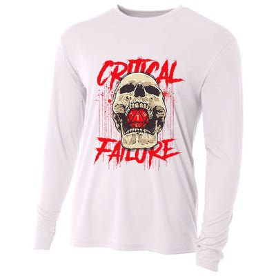 Critical Failure Roleplaying Game Cooling Performance Long Sleeve Crew